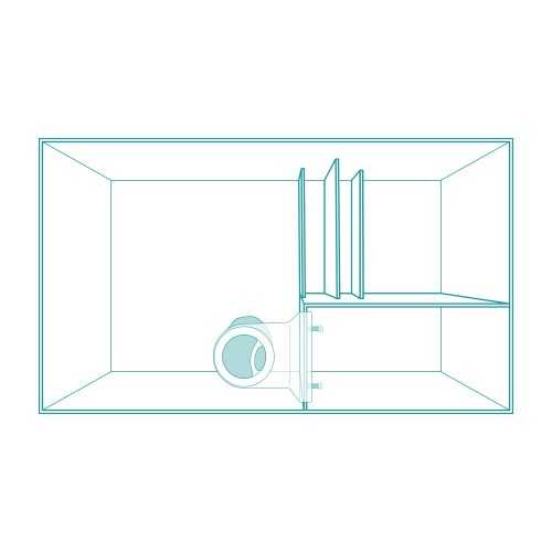 Reef Aqua Complete 90 Marine Aquarium 90x50x50h...