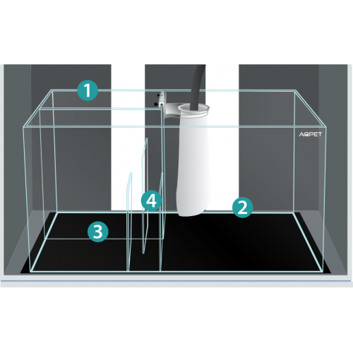 Reef Aqua Complete 90 Marine Aquarium 90x50x50h...