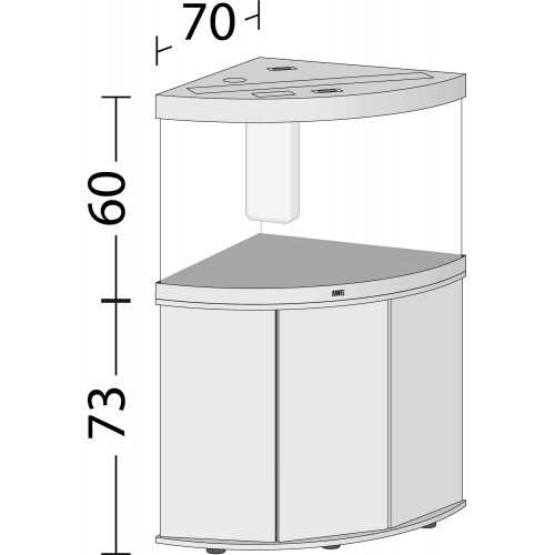 Aquarium and Mobile Trigon 190 - Juwel