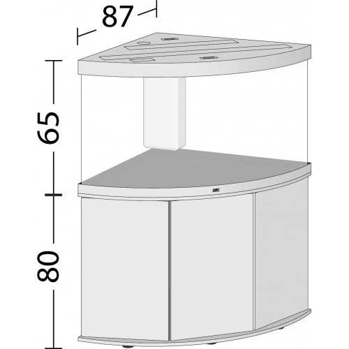 Aquarium and Mobile Trigon 350 - Juwel