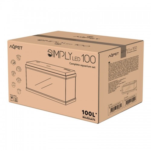 Simply Led 100 Complete aquarium