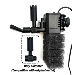 Moby Skimmer per Aquael Pat Mini, Skimmer di superficie per acquari per la pulizia della patina superficiale - Moby Lab