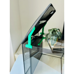 LID COVER SUPPORT LID PROP Fluval Flex 34 / 57L - Stabilizing brackets for easy and safe opening - Moby Lab