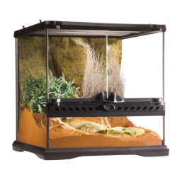 Verre Terrarium Large, Terrarium en verre pour reptiles - Terre Exo