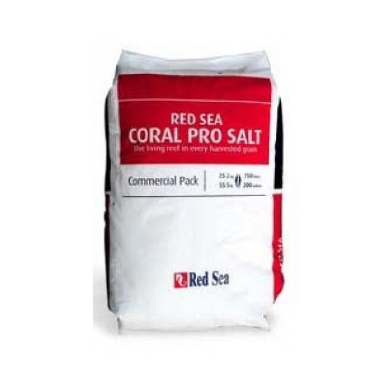 Red Sea Coral Pro Salt 25kg for marine aquariums with corals for 750lt