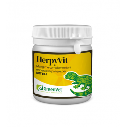 Herpy Vit, mangime complementare minerale in polvere per rettili - Green Vet