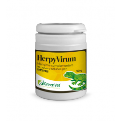 Herpy Virum, mangime complementare in polvere solubile per rettili - Green Vet