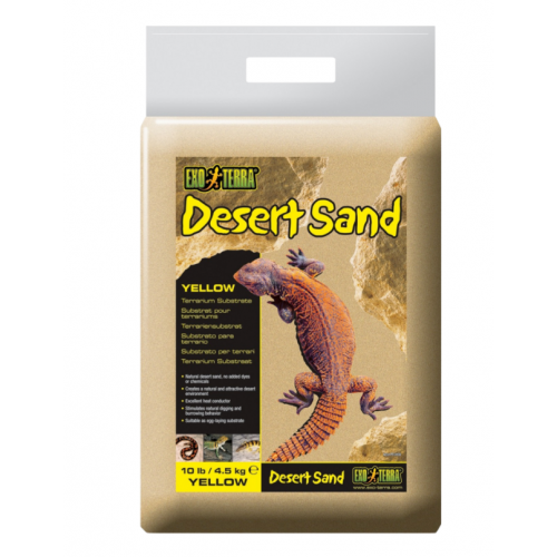Sable du désert, substrat pour terrarium...