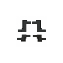 Red Sea Kit di profili universali per coperture in rete 15/40 mm - DIY Net Cover Cut Outs 15/40 mm