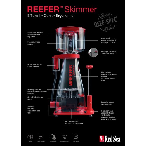 Red Sea REEER SKIMMER 600 DC - electronic skimmer