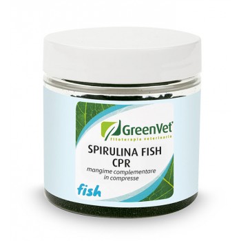 Spirulina Fish CPR, complementary feed in tablets - Green...