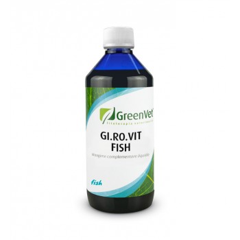 Gi.Ro.Vit Poisson, multivitamines pour poissons 500 g - vétérinaire vert