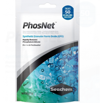 Phosnet, absorbs phosphates and silicates - Seachem