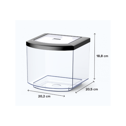 Bettacub 8 liters 20cm in glass - Aquatlantis