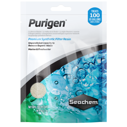 Purigen, resina specifica per la pulizia organica - Seachem