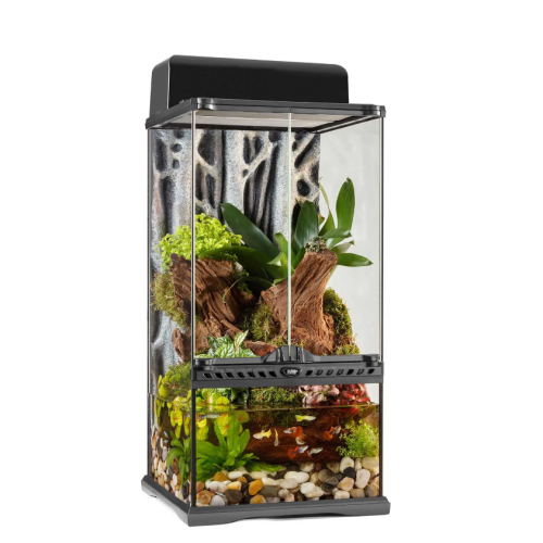 Glass Paludarium, advanced stand and terrarium...