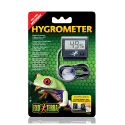 Digital hygrometer, tool with remote sensor for moisture control in terrariums - EXO land