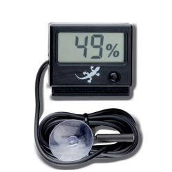 Hygromètre numérique, outil avec capteur distant pour le contrôle de l'humidité dans les terrariums - Terre exo