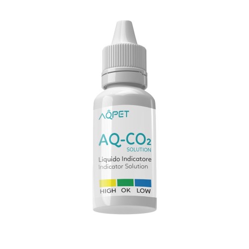 Aqpet Aq-Co2 Solution Soluzione Reattiva per Test di Livello Co2 negli Acquari d’Acqua Dolce