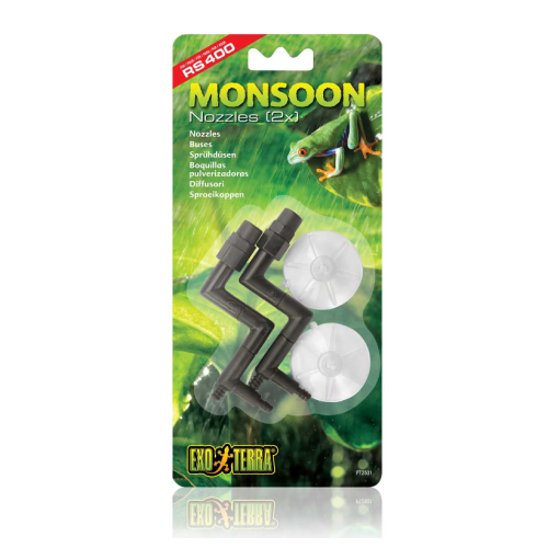 Monsoon, spare nozzles (2 pieces) - EXO Terra