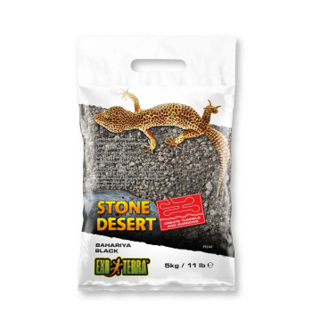 Stone desert bahariya black, substrato agglomerante nero...