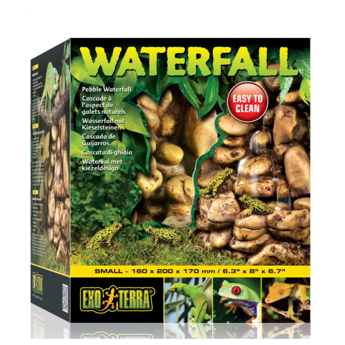New Waterfall, pebble effect waterfall - EXO land