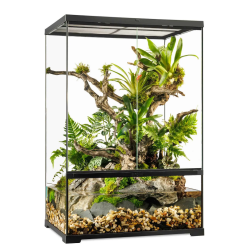 Exo Terra Pro Paludarium Medium X-Tall 60x45x90 cm – Paludario Professionale Tropicale per Rettili, Anfibi e Habitat Bioattivi