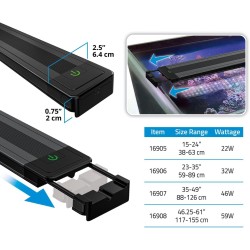 FLUVAL REEF 4.0 STRIP LED plafoniera per acquari marini - Askoll