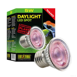 Daylight LED Spot NANO 5W, LED diurno a luce bianca per terrari - Exo Terra