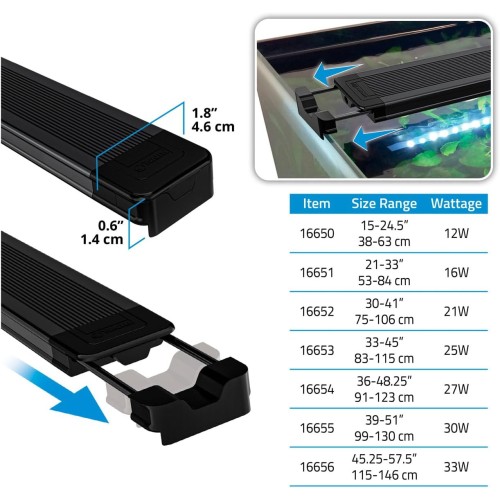 FLUVAL AQUASKY 3.0 STRIP LED plafoniera per...