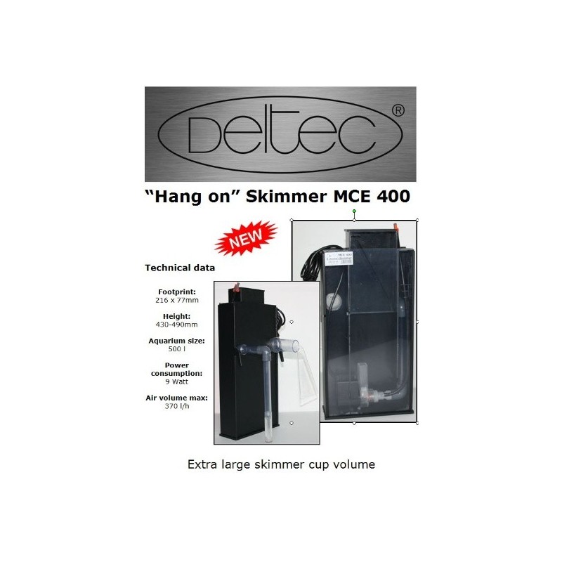 MCE 400 Deltec up to 500 liters