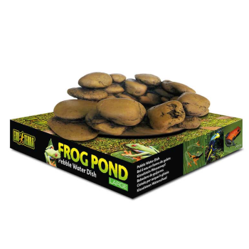 Grenouille grande étang, bol en pierre décorative - EXO... 2