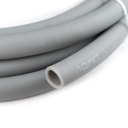 Tubo grigio in silicone-pvc effetto seta anti alghe - Aqpet