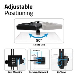 Fluval Reef 4.0 Nano LED plafond LED pour petits aquariums marins - AskolL