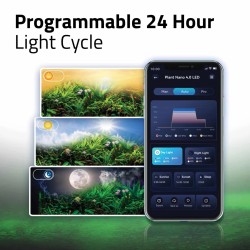 Plante fluval 4.0 Nano LED plafonnier pour petits aquariums d'eau douce - Askoll