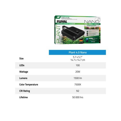 Fluval Plant 4.0 Nano LED Ceiling light for...