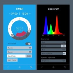 Twinstar Light 300S Serie V (2026) – Plafoniera LED RGBW per acqua dolce 30-36 cm| LIGHT CONTROL PRO Bluetooth incluso