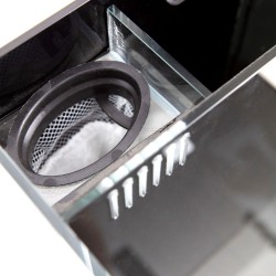 Aqpet Kubic 30 Rear Kit Vasca 30x30x30cm in Vetro Extrachiaro con Filtro Posteriore e Luce LED Integrata