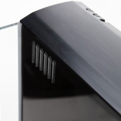 Aqpet Kubic 30 Rear Kit Vasca 30x30x30cm in Vetro Extrachiaro con Filtro Posteriore e Luce LED Integrata