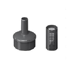 Flexible hose fitting + suction grid for newa PGR Graveler aspirarifiers - Newa