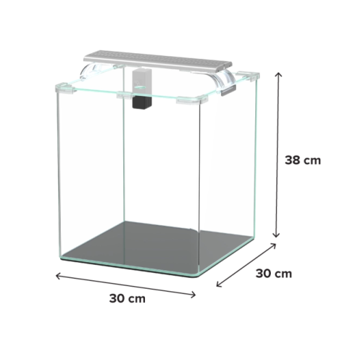 KUBUS CURVE 30L ESSENTIAL set acquario con...