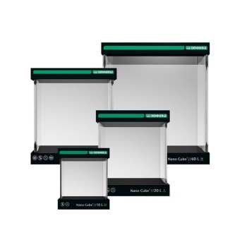 Dennerle Nano Cube - Mini aquarium with panoramic glass
