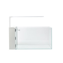 AQPET AQUA 60 REAR - Extra-clear glass tank kit with lateral filter and integrated LED light - 60x30x30 cm size