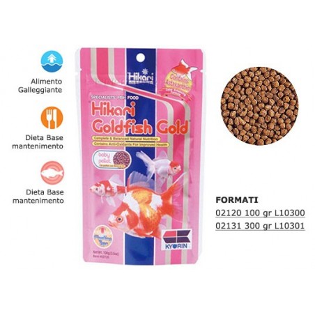 Pellet bébé de poisson rouge Hikari 100 gr