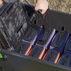 kit de deux éponges d'éponge rouge et oase pourpre pour les filtres de Biotec 40 000 et 90 000