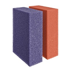 kit di due spugne di ricambio rossa e viola OASE per i filtri BioTec ScreenMatic² 60.000 e 140.000