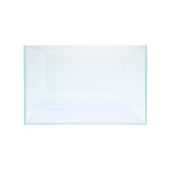 Nano aquarium 9 liters - small glass aquarium (tank only) - measures: 26x17x20 (h) cm