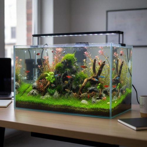 Acquario 45 litri - acquario in vetro (solo...