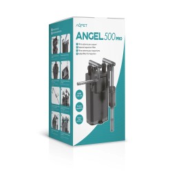 AQPET ANGEL PRO 500 - external backpack filter (waterfall filter) - up to 100 l