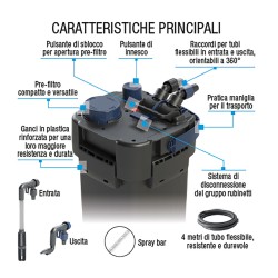 copy of External filter WHALE BLACK Sicce